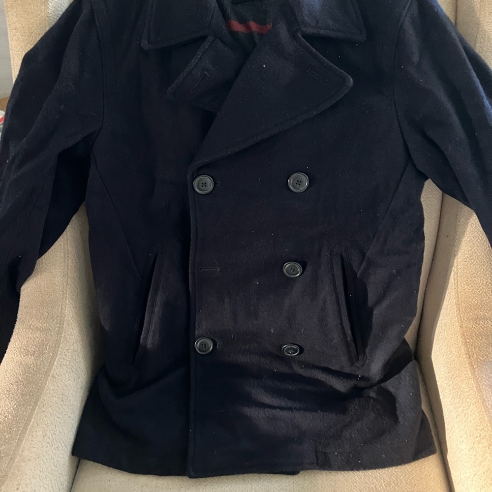 Men's Navy Peacoat